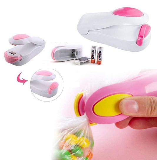 Portable Mini Sealing Machine Handheld Packet Sealer for Food, Snacks, Chips, Fresh Storage, Plastic Bag Sealing Machine