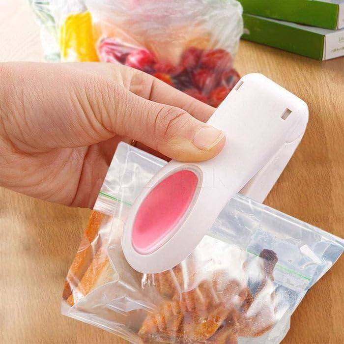 Portable Mini Sealing Machine Handheld Packet Sealer for Food, Snacks, Chips, Fresh Storage, Plastic Bag Sealing Machine